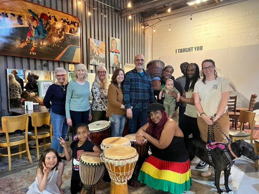 Discover the Joy of Playing West African Drums with Ayinde Hurrey